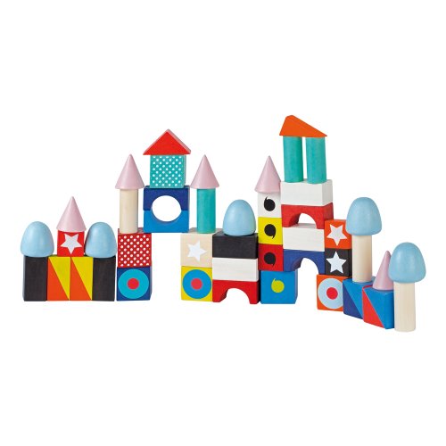 50 Maxi Cubes de Construction Kubix